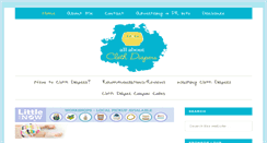 Desktop Screenshot of allaboutclothdiapers.com